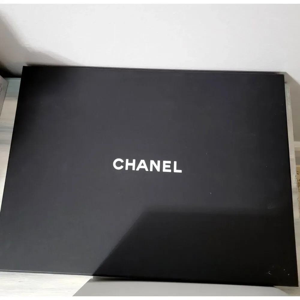 Chanel Large Storage Clothing Lingerie Clutch Portfolio Empty Box